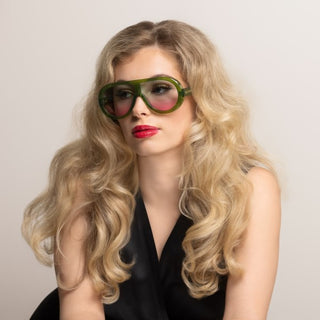 SCUBA Green Acetate Sunglasses
