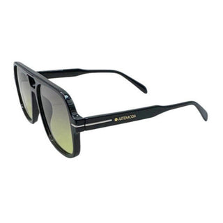 Black sunglasses with Arte Moda brand logo