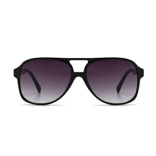 LEON Black Polaroid Aviator Sunglasses