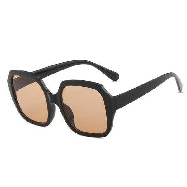 NARDINE Licorice UV400 Oversized Sunglasses
