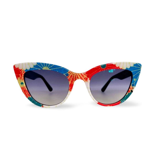 ORIENTAL Blue Cateye Sunglasses- LIMITED EDITION