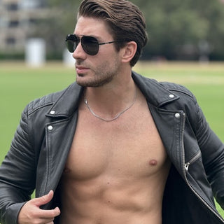REYMOND Black Polaroid Aviator Sunglasses