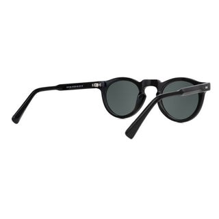 RICCI Black Polaroid Acetate Sunglasses