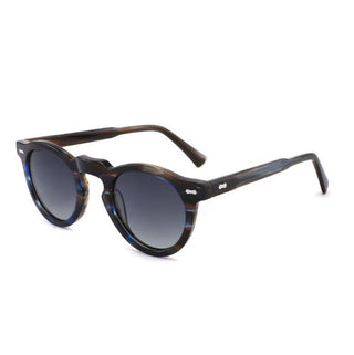 RICCI Blue Polaroid Acetate Sunglasses