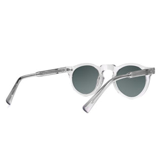 RICCI Clear Polaroid Acetate Sunglasses