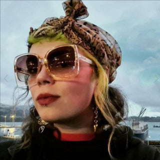 ACID Orange UV400 Oversized Sunglasses