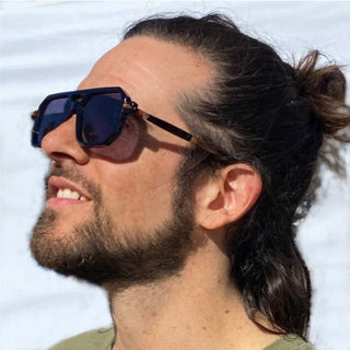DANTE Black Double Bridge UV400 Sunglasses