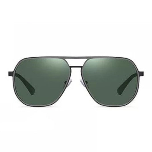 GIO Green Polaroid UV400 Aviator Sunglasses