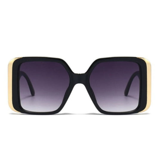 POSH Black Oversized UV400 Sunglasses