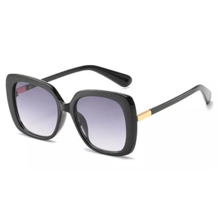 oversized SIENNA Black UV400 Sunglasses