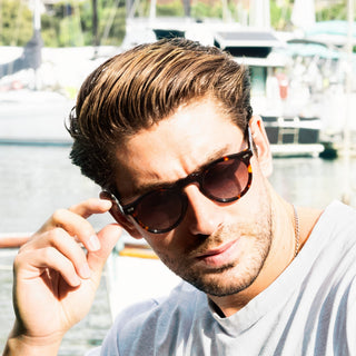 Ricci Acetate round Sunglasses