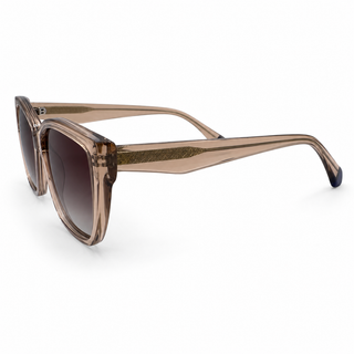 CATALINA Champagne Polarised Acetate Sunglasses