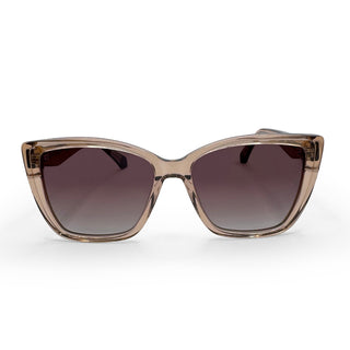 CATALINA Champagne Polarised Acetate Sunglasses