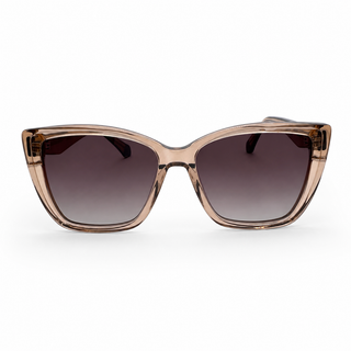 CATALINA Champagne Polarised Acetate Sunglasses