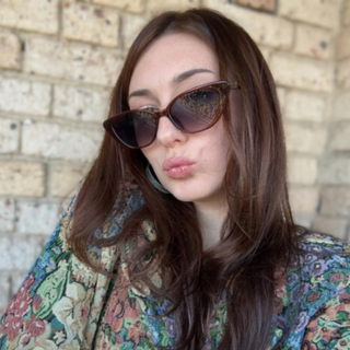 KITTY Garnet Cat Eye Sunglasses