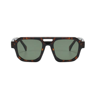 MCAINE Tortoise Double bridge Sunglasses