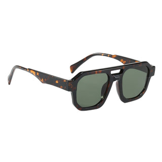 MCAINE Tortoise Double bridge Sunglasses