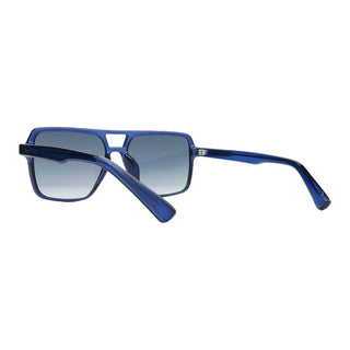 NICO Blue Double Bridge Sunglasses