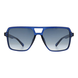 NICO Blue Double Bridge Sunglasses
