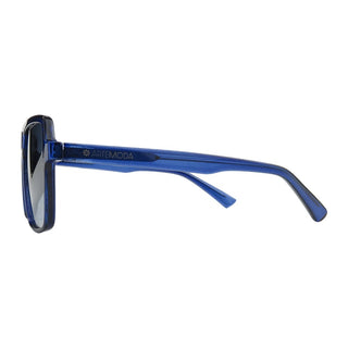 NICO Blue Double Bridge Sunglasses