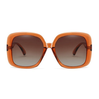 BARDOT Orange Oversized Polaroid Sunglasses