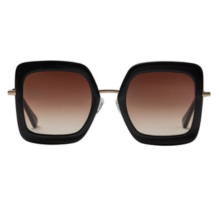 CHLOE Black Acetate Oversized Sunglasses