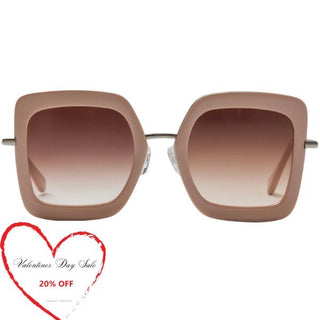 CHLOE Rose Acetate Oversized Sunglasses