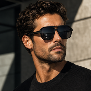 DAHMER Black Sunglasses