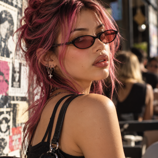 FELINETTA Rosa Cat eye Sunglasses