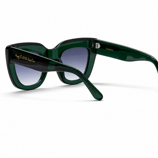 HARLOT Emerald Acetate Sunglasses