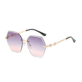 HEX Rose Metal Frame Sunglasses