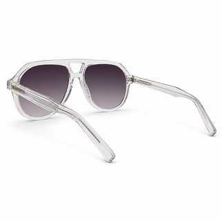 JESSIE Smoke Acetate Sunglasses