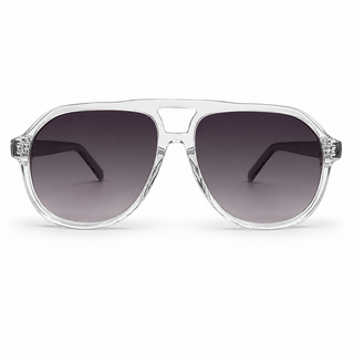 JESSIE Smoke Acetate Sunglasses