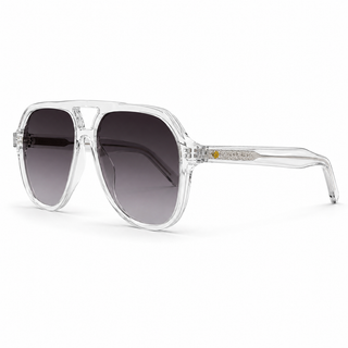 JESSIE Smoke Acetate Sunglasses
