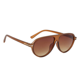 MONTANA Tan Aviator Sunglasses