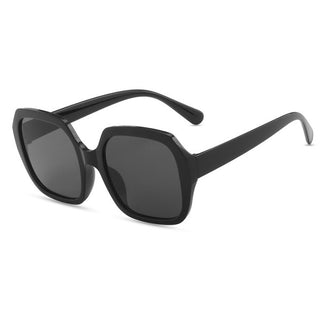 NARDINE Black UV400 Oversized Sunglasses