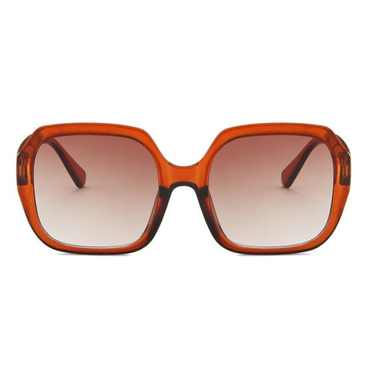 NARDINE Toffee UV400 Oversized Sunglasses