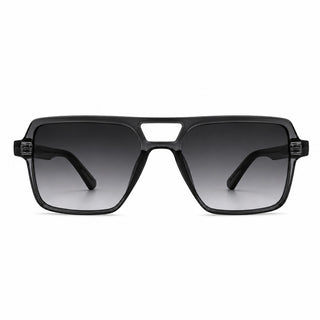 NICO Charcoal Double Bridge Sunglasses