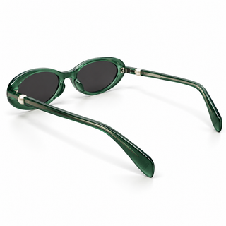 PERLINA Emerald Oval Sunglasses