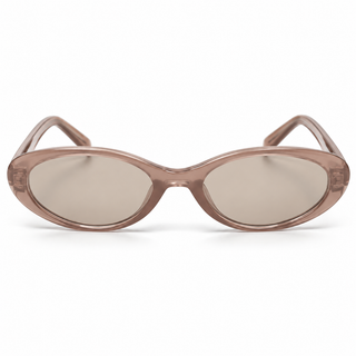 PERLINA Blush Oval Sunglasses