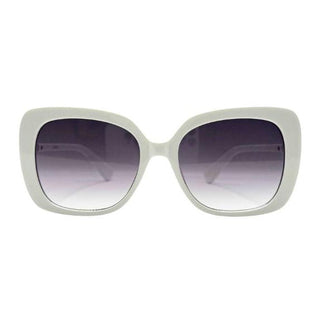 SIENNA White Oversized Sunglasses