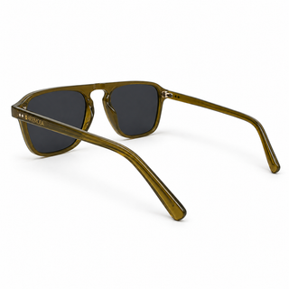 TONI Olive Polarised Single Bridge Aviator Sunglasses
