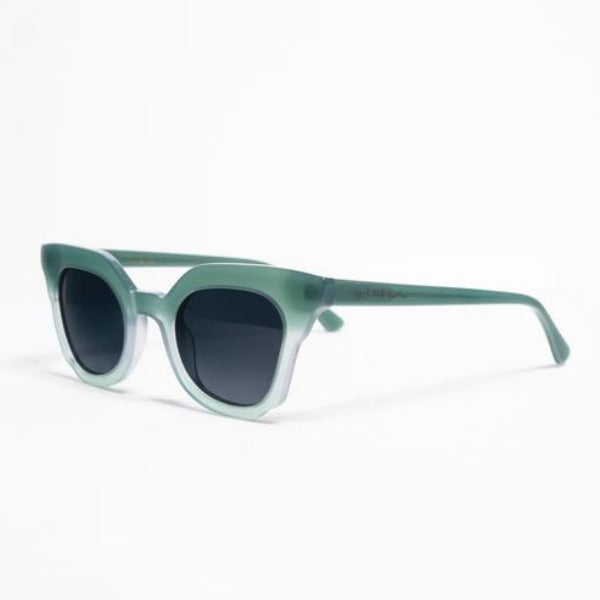 FLYING HIGH Green Acetate Frame + Polaroid UV400 Sunglasses