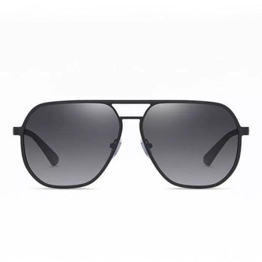 GIO Black Polaroid UV400 Aviator Sunglasses