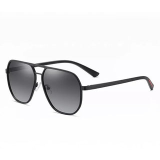 GIO Black Polaroid UV400 Aviator Sunglasses