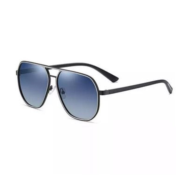 GIO Blue Polaroid UV400 Aviator Sunglasses