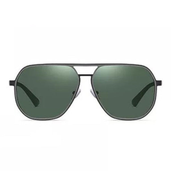 GIO Green Polaroid UV400 Aviator Sunglasses