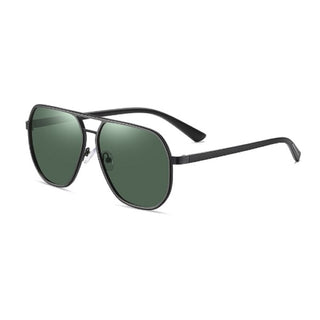 GIO Green Polaroid UV400 Aviator Sunglasses