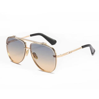 MORRISON Dusk Gold Metal Aviator UV400 Sunglasses