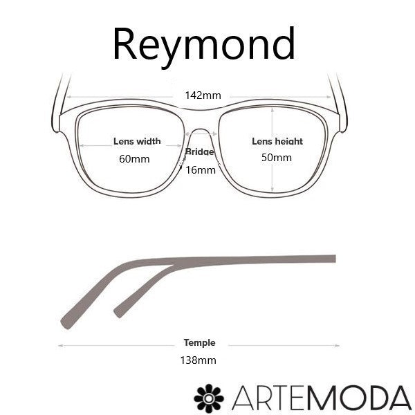 REYMOND Gold Metal Frame Aviator Polaroid UV400 Sunglasses